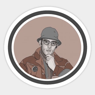 Hunter S Thompson Sticker